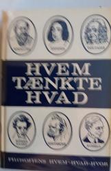 Billede af bogen  Hvem tænkte hvad Filosofiens Hvem-Hvad-Hvor