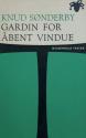 Billede af bogen Gardin for åbent vindue -Tre enaktere