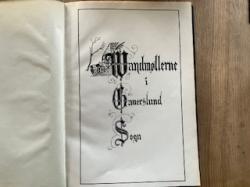 Billede af bogen Vandmøllerne i Grauerslund (Med dedikation) Sjælden