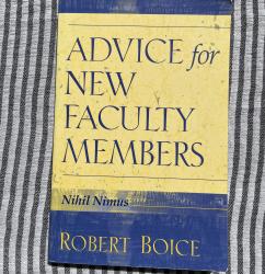 Billede af bogen Advice for new faculty members - nihil nimus