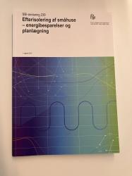 Billede af bogen SBi 239 - Efterisolering af småhuse - energibesparelser og planlægning
