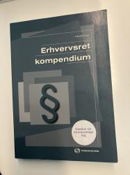 Billede af bogen Erhvervsret kompendium