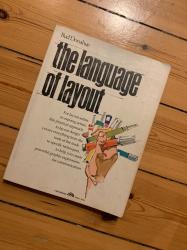 Billede af bogen The Language of Layout – sjælden amerikansk designklassiker fra 1980