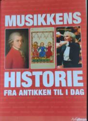 Billede af bogen Musikkens historie