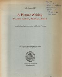 Billede af bogen A Picture Writing by Edna Kenick, Alaska