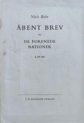 Billede af bogen ÅBENT BREV til De Forenede Nationer af 9. juni 1950