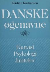 Billede af bogen Danske øgenavne: Fantasi, Psykologi, Jantelov