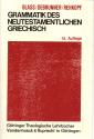 Billede af bogen Grammatik des Neutestamentlichen Griechisch Billede af bogen Grammatik des Neutestamentlichen Griechisch