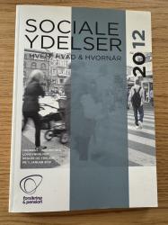Billede af bogen Sociale ydelser 2012