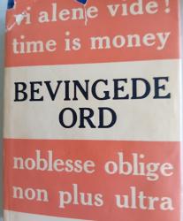 Billede af bogen  Bevingede ord.