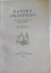 Billede af bogen   Danske ordsprog.