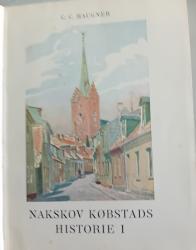 Billede af bogen Nakskov Købstad historie bind 1..