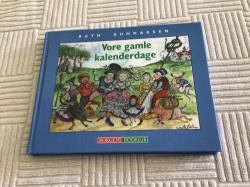 Billede af bogen Vore gamle kalender dage.