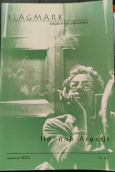 Billede af bogen Slagmark nr.37. Hannah Arendt 
