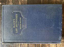 Billede af bogen Black’s Law Dictionary