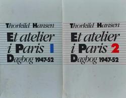 Billede af bogen Et atelier i Paris -Dagbog 1947 -52 - Bind 1 & 2