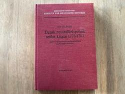 Billede af bogen Dansk neutralitetspolitik under krigen 1778-1783