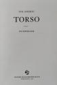 Billede af bogen Torso - ni noveller