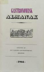 Billede af bogen Gastronomisk Almanak 1966