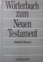 Billede af bogen Wörterbuch zum neuen Testament