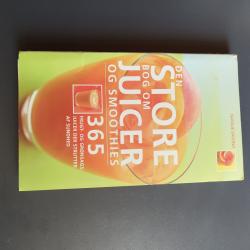 Billede af bogen Den store bog om juicer og smoothies. 365 opskrifter.