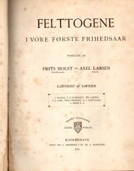 Billede af bogen Felttogene i vore første Frihedsaar