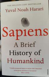 Billede af bogen Sapiens. A Brief History of Humankind 