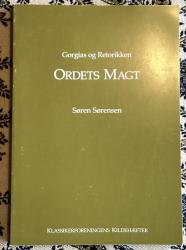 Billede af bogen Ordets Magt. Gorgias og Retorikken.