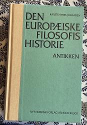 Billede af bogen Den Europæiske Filosofis Historie. Antikken