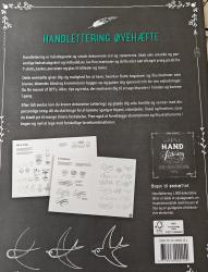 Billede af bogen Handlettering, øvehæfte
