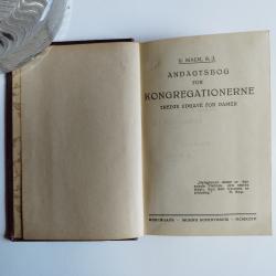 Billede af bogen Andagtsbog for Kongregationerne.Tredje Udgave for Damer.