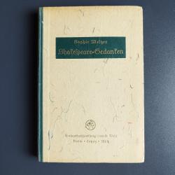 Billede af bogen Shakespeare- Gedanken