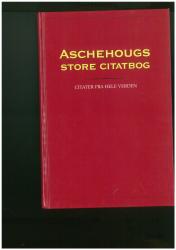 Billede af bogen Aschehougs store citatbog