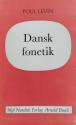 Billede af bogen Dansk fonetik