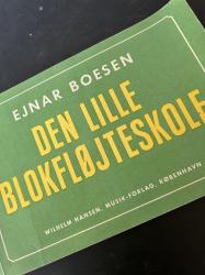 Billede af bogen Den lille blokfløjteskole