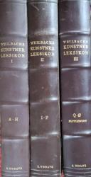 Billede af bogen Weilbachs Kunstnerleksikon - Bind 1-3