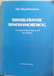 Billede af bogen Dansk - fransk synonymordbog Billede af bogen Dansk - fransk synonymordbog