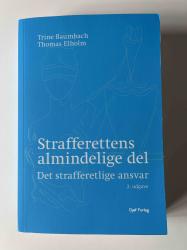 Billede af bogen Strafferettens Almindelige del