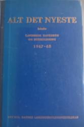 Billede af bogen alt det nyeste indenfor landbrug, havebrug og husholdning 1967-68