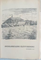 Billede af bogen Andelsskolens elevforening December 1950