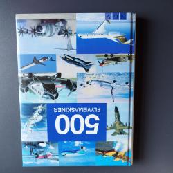 Billede af bogen 500 Flyvemaskiner.Moderne teknik og mobilitet gennem tiderne.