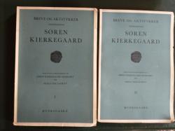 Billede af bogen Breve og aktstykker vedrørende Søren Kierkegaard I+II