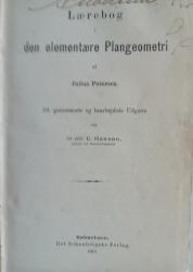 Billede af bogen Lærebog i den elementære Plangeometri Billede af bogen Lærebog i den elementære Plangeometri