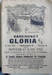 Billede af bogen Varehuset Gloria A/S Hovedkatalog 1912