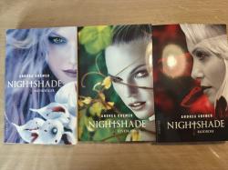 Billede af bogen Nightshade 1-3 (Natskygger, Ulveskæbner, Blodrose) 