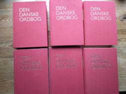 Billede af bogen Den danske ordbog bind 1-6