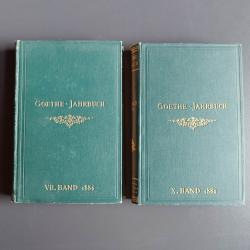 Billede af bogen Goethe-Jahrbuch , 1886+1889