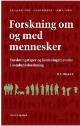 Billede af bogen Forskning om og med mennesker