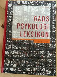 Billede af bogen Gads Psykologileksikon