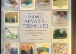 Billede af bogen Håndbog i Akvarelteknikker ** akvarelmaling - Gouache - Akrylmaling